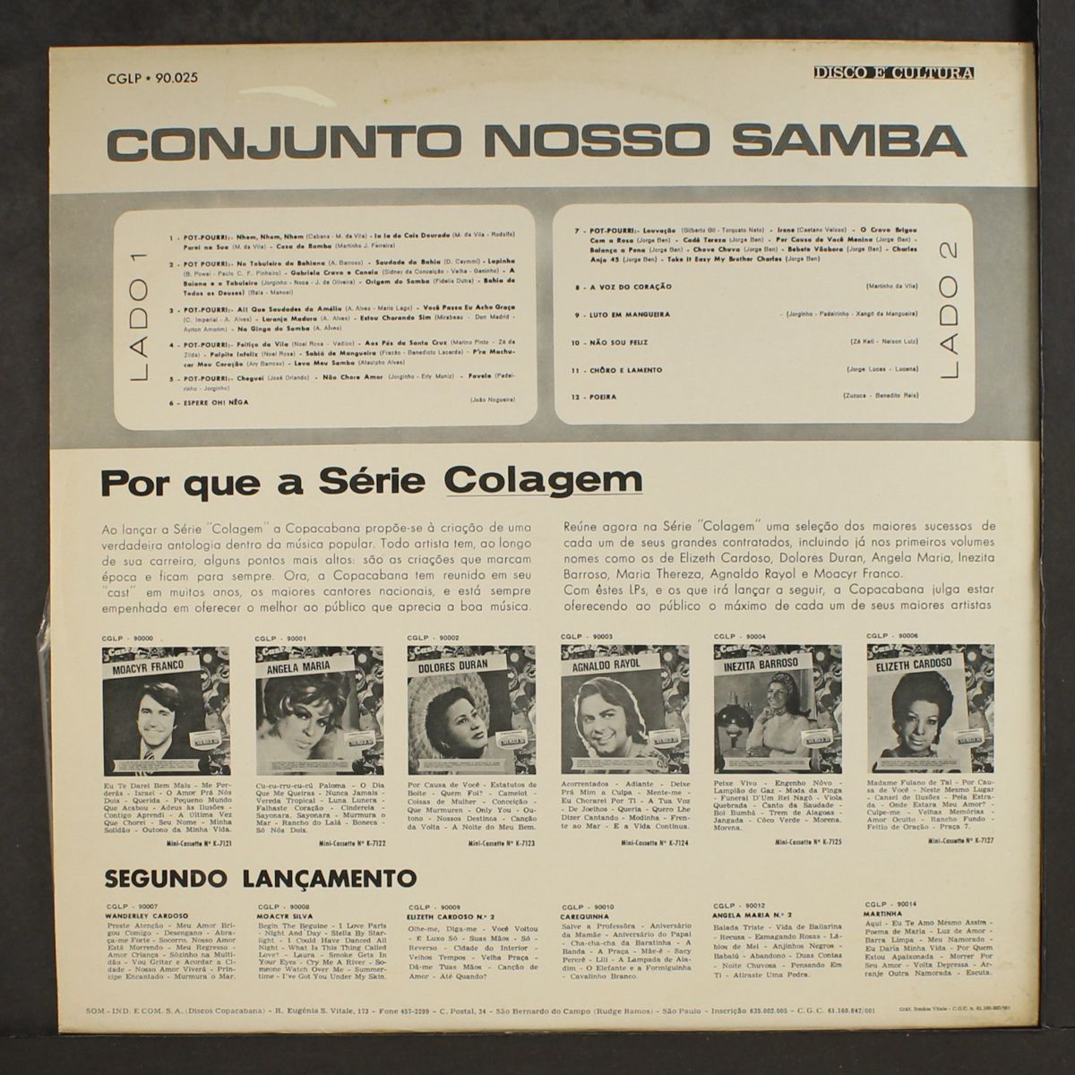 serie colagem by CONJUNTO NOSSO SAMBA
