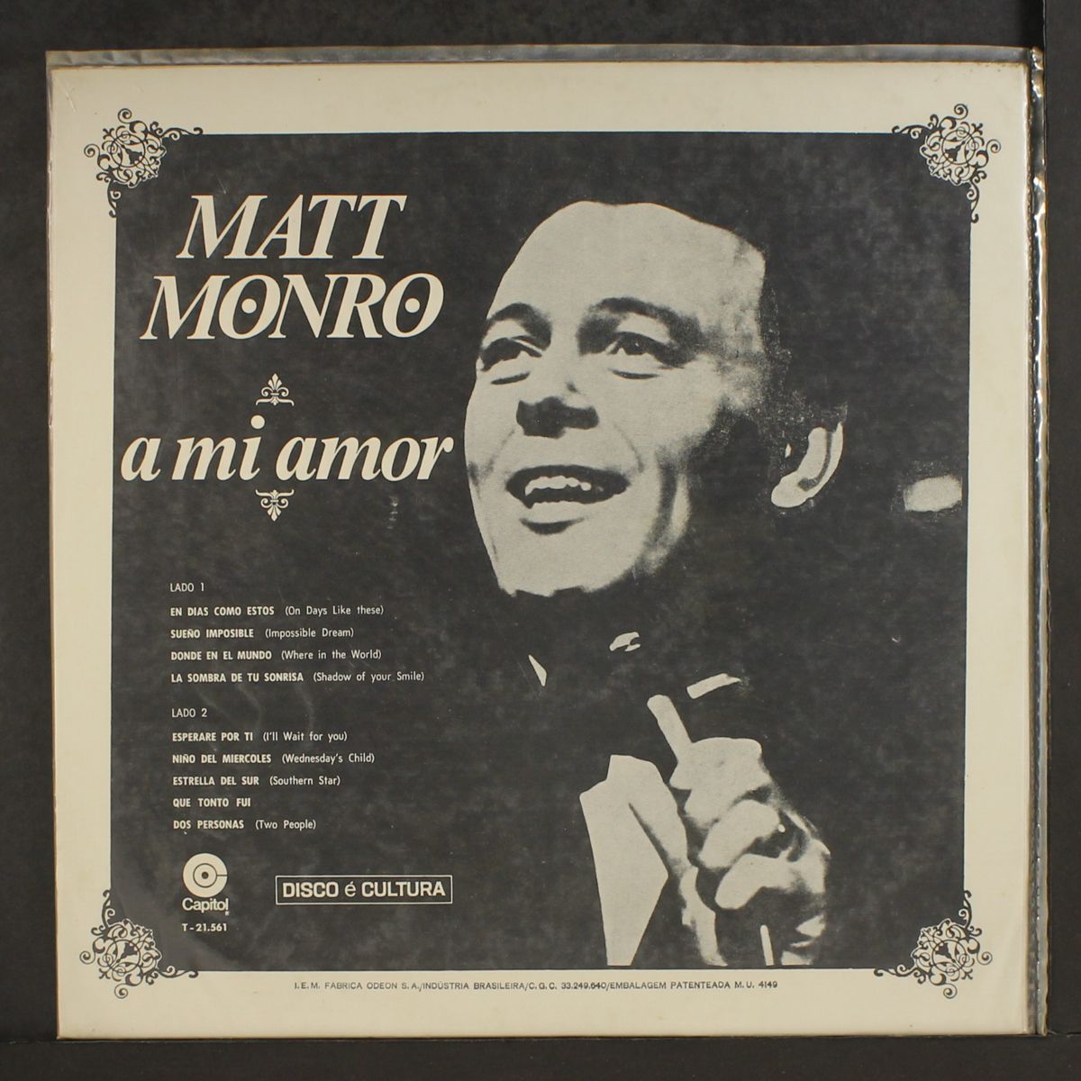 a mi amor by MATT MONRO