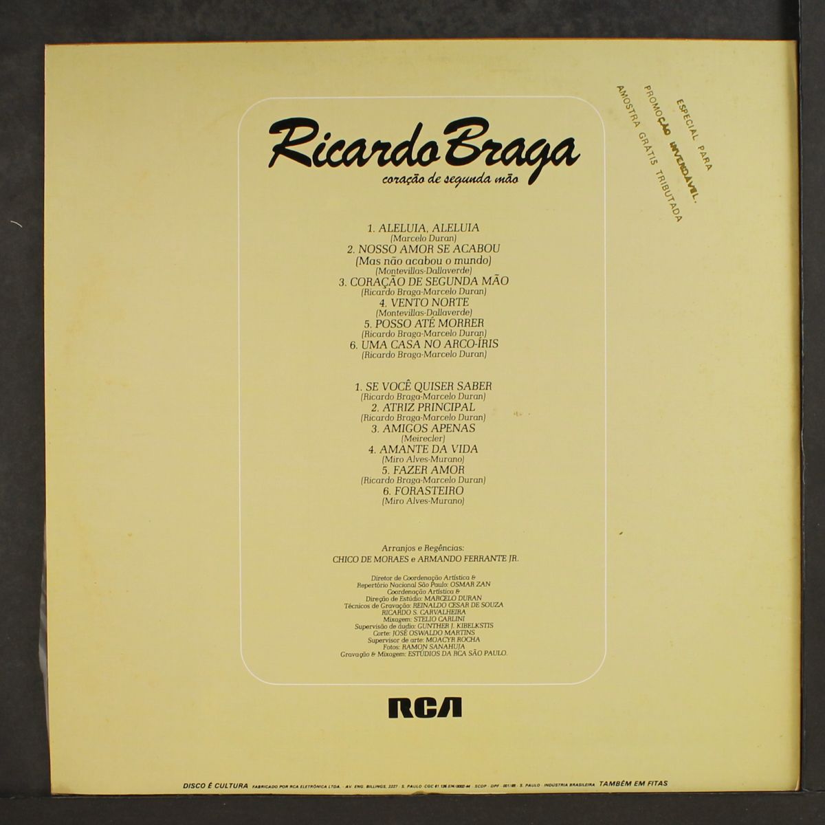 coracao de segunda mao by RICARDO BRAGA