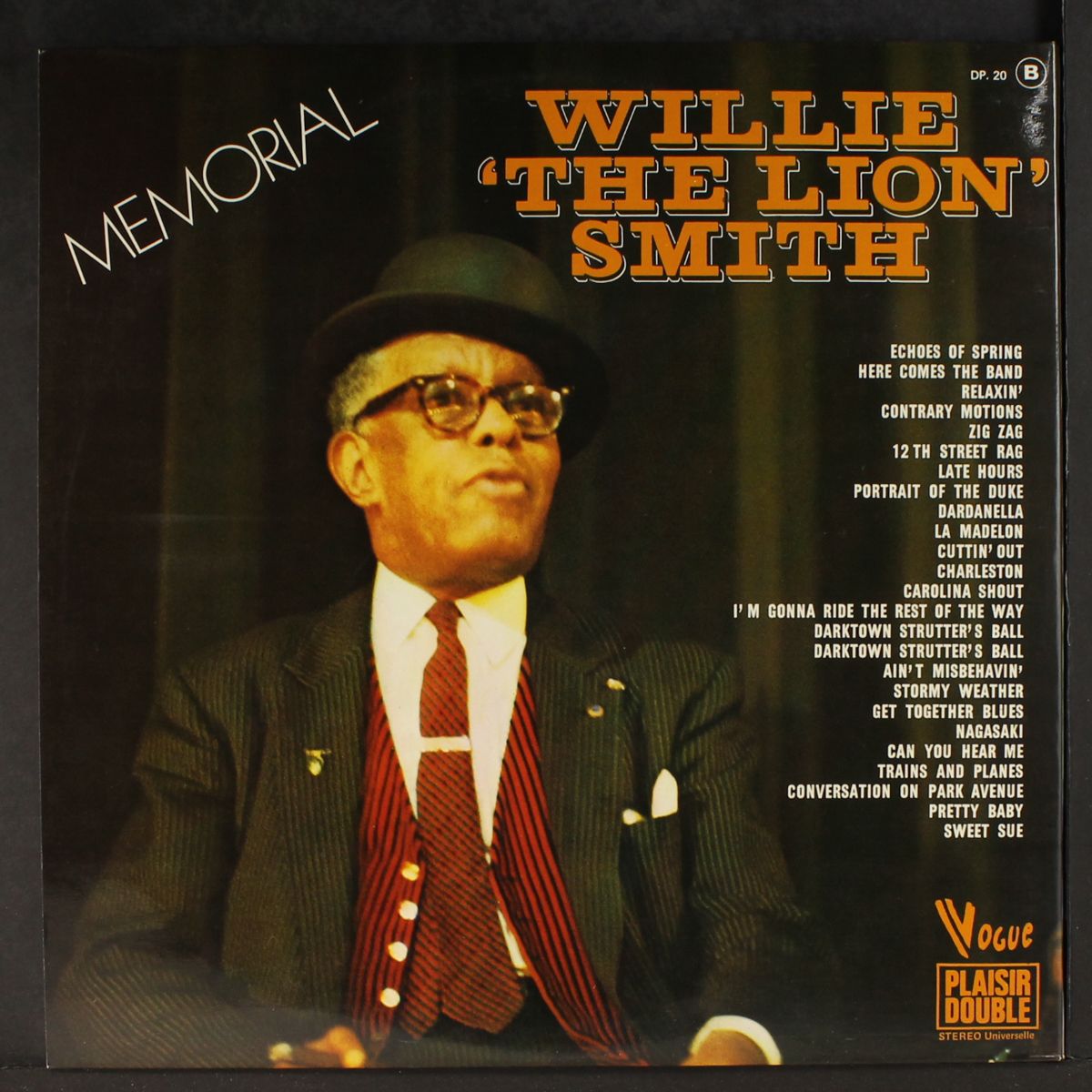 memorial by WILLIE "THE LION" SMITH