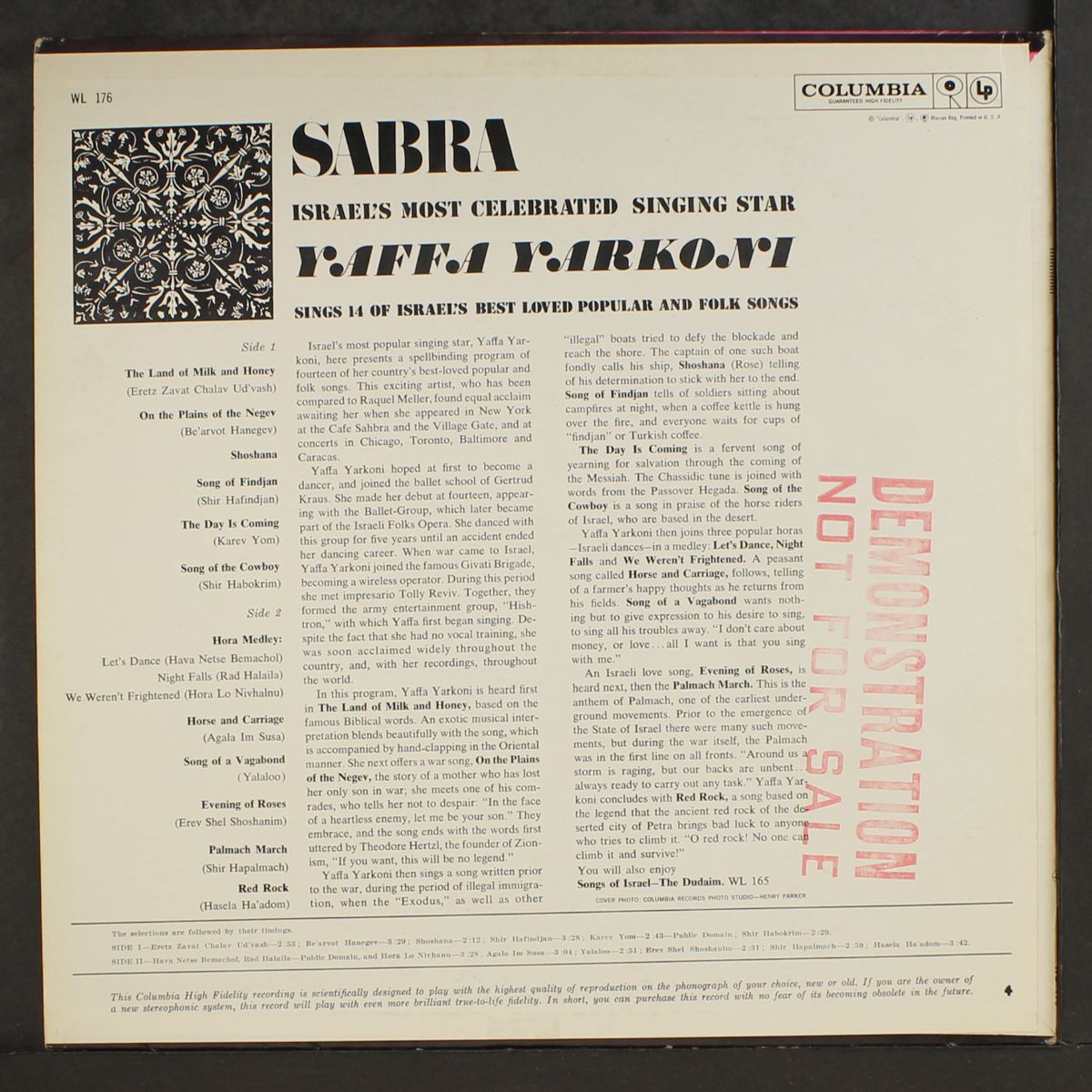 sabra by YAFFA YARKONI