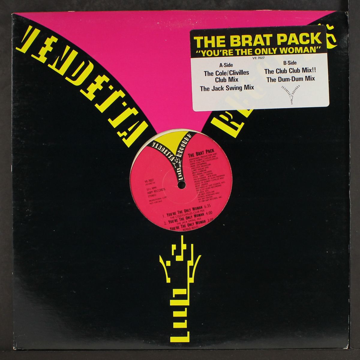 you're the only woman by BRAT PACK