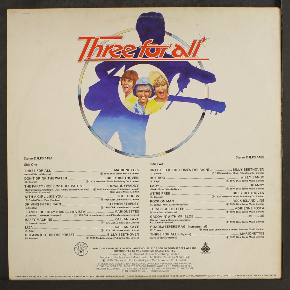 three for all by SOUNDTRACK