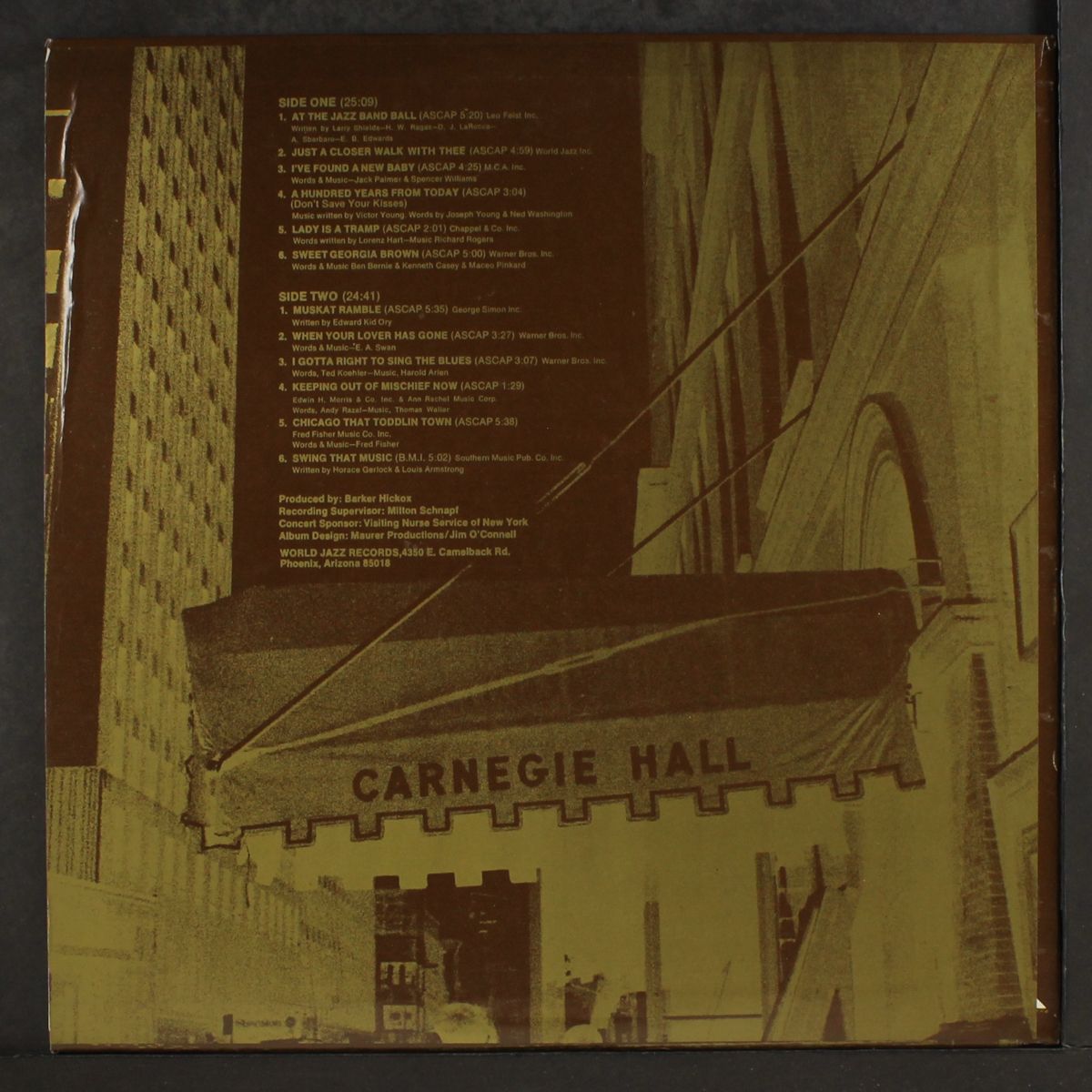 in concert, vol. 2 at carnegie hall by YANK LAWSON & BOB HAGGART