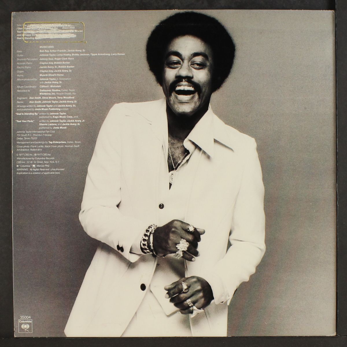 disco 9000 by JOHNNIE TAYLOR