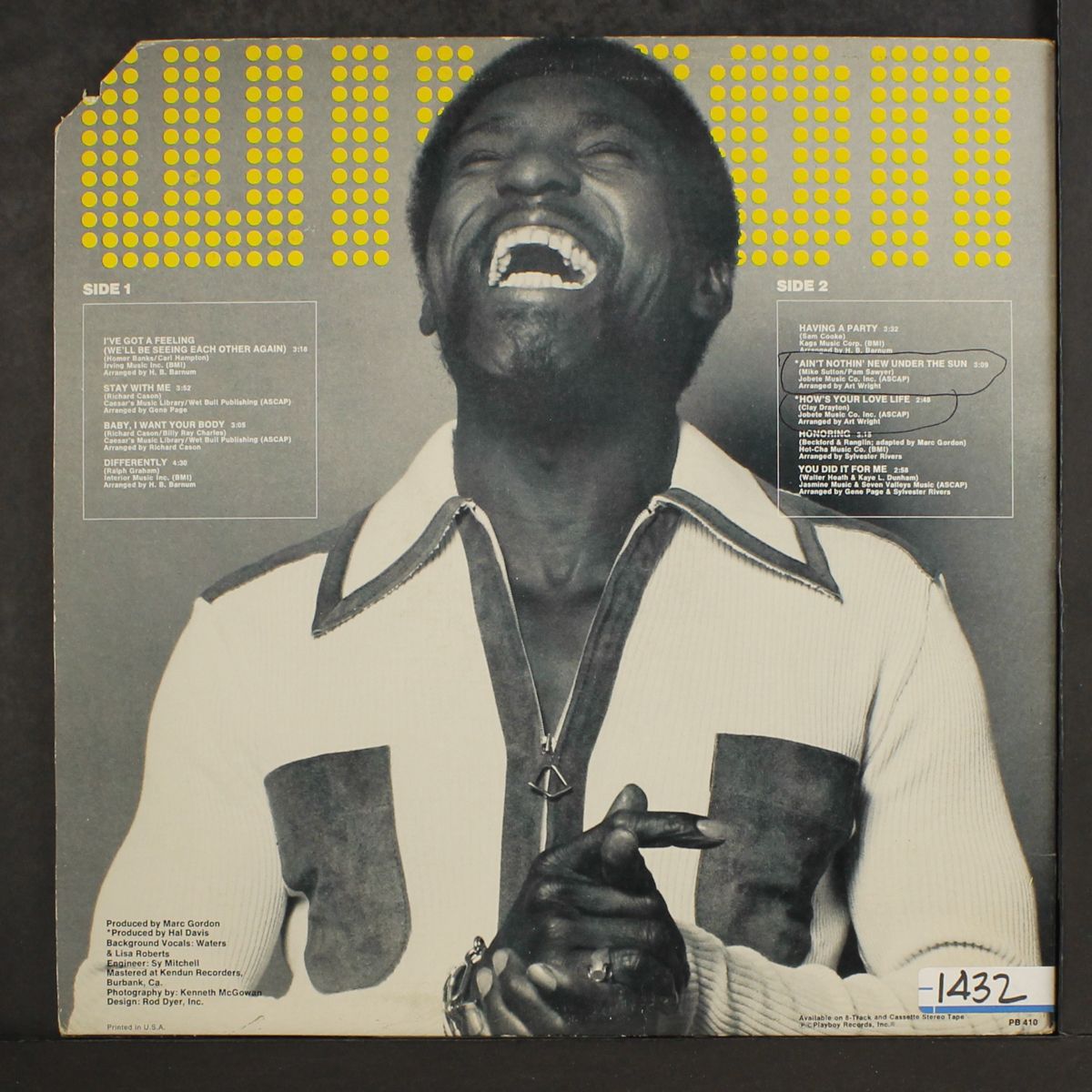 i've got a feeling by AL WILSON