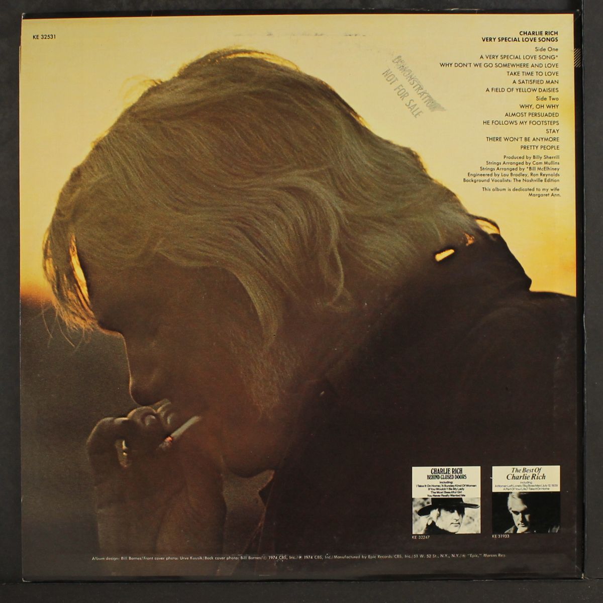 very special love songs by CHARLIE RICH