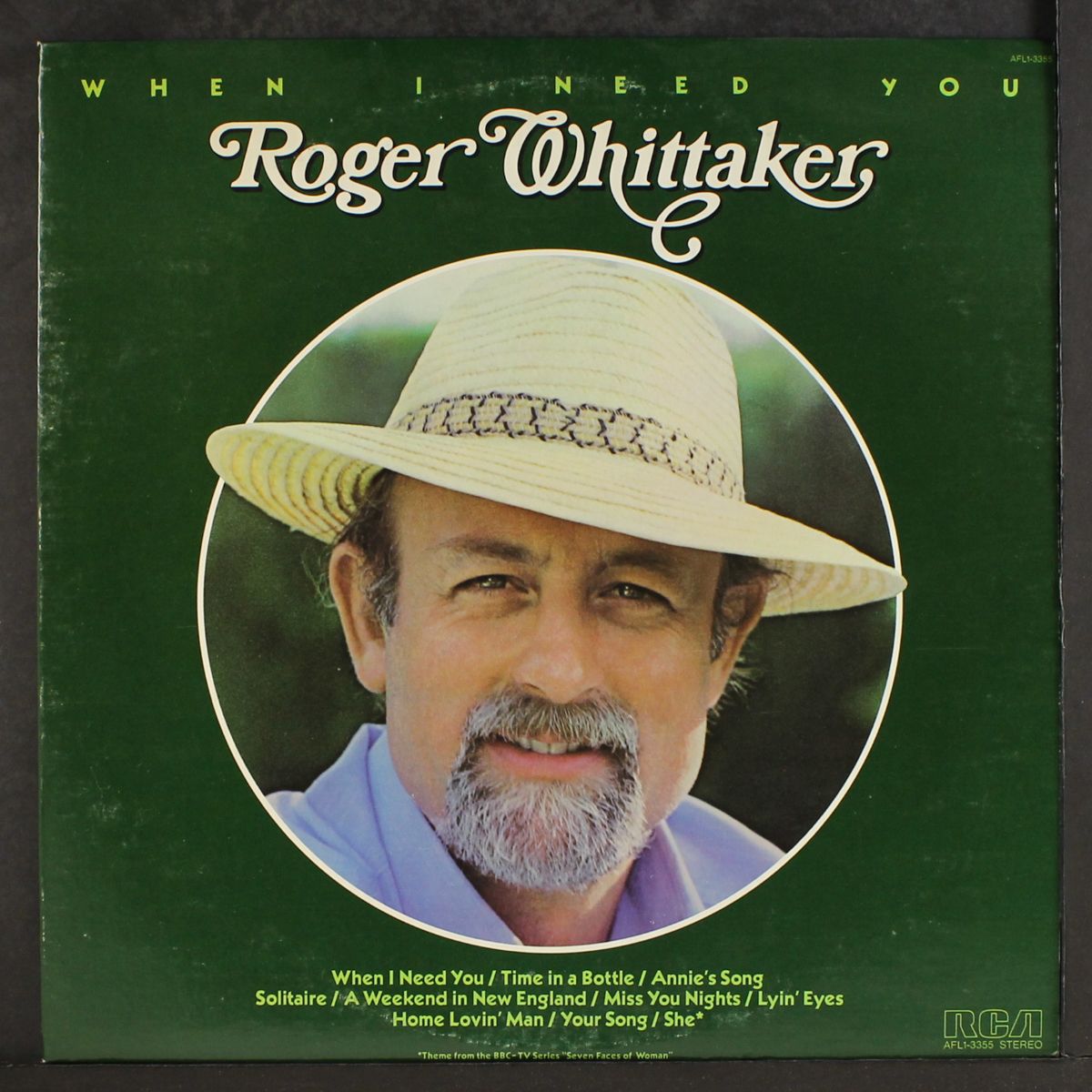 when i need you by ROGER WHITTAKER