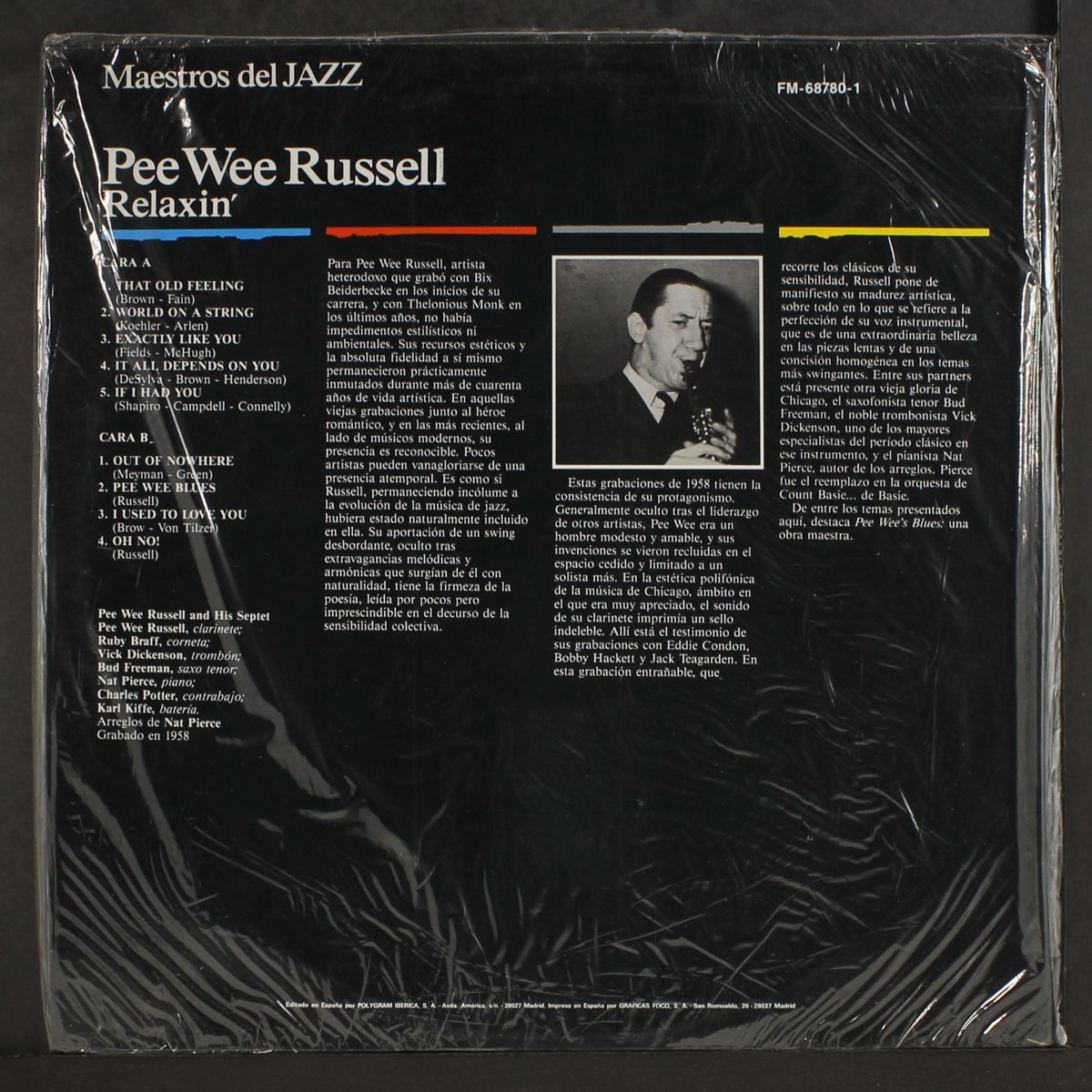 relaxin' by PEE WEE RUSSELL