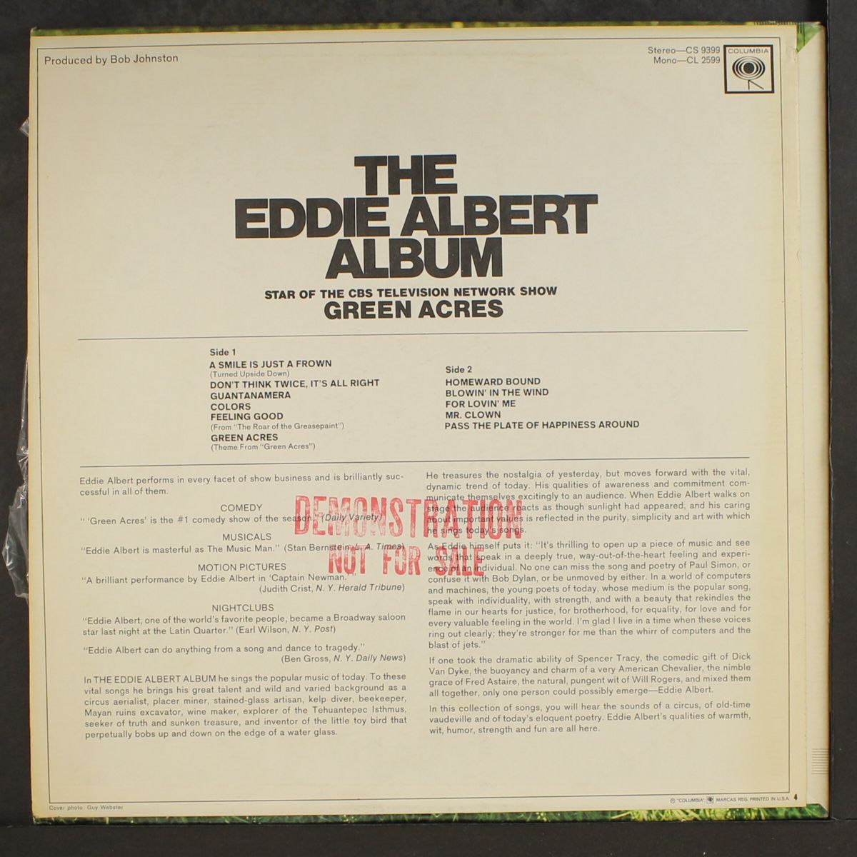 the album by EDDIE ALBERT