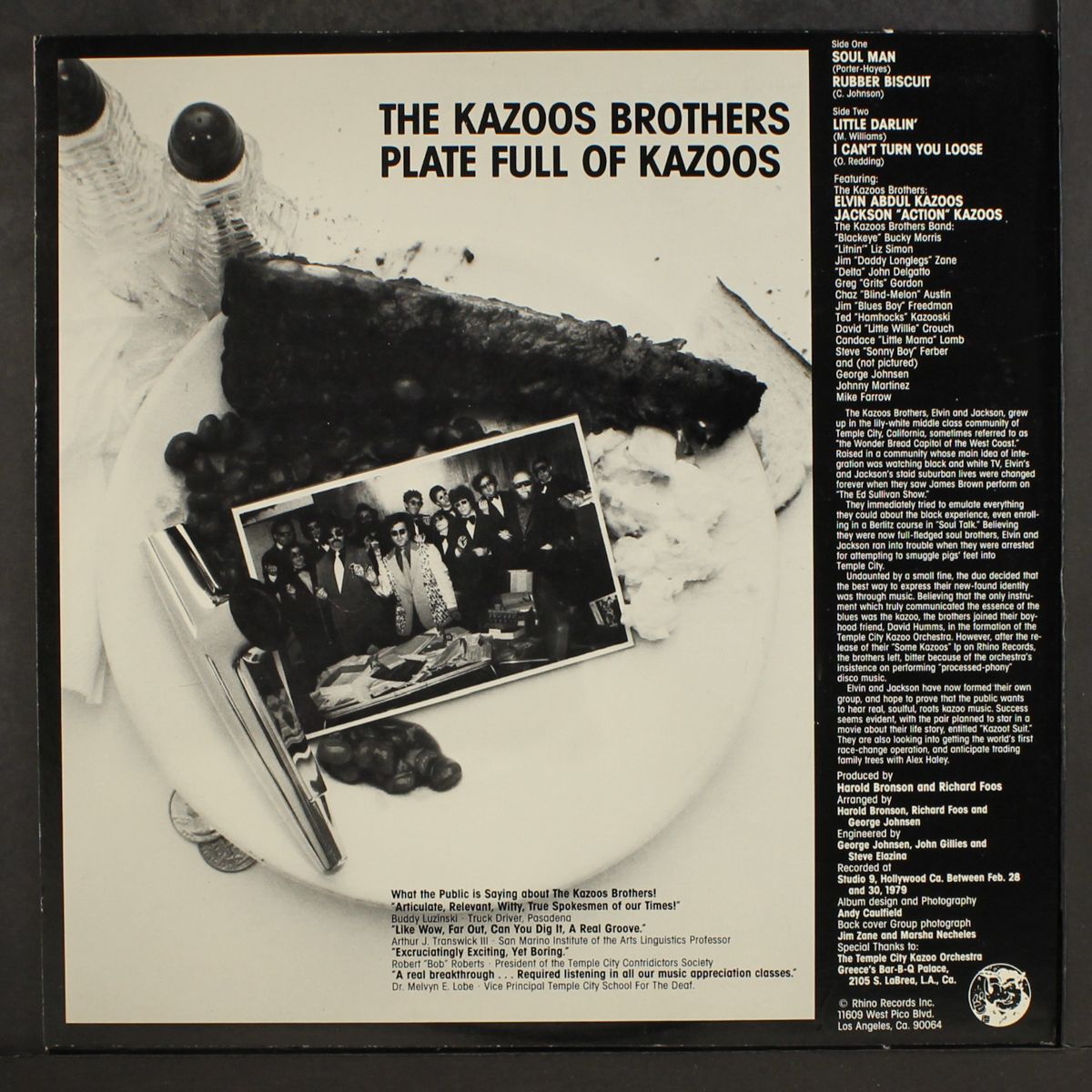 plate full of kazoos by KAZOOS BROTHERS