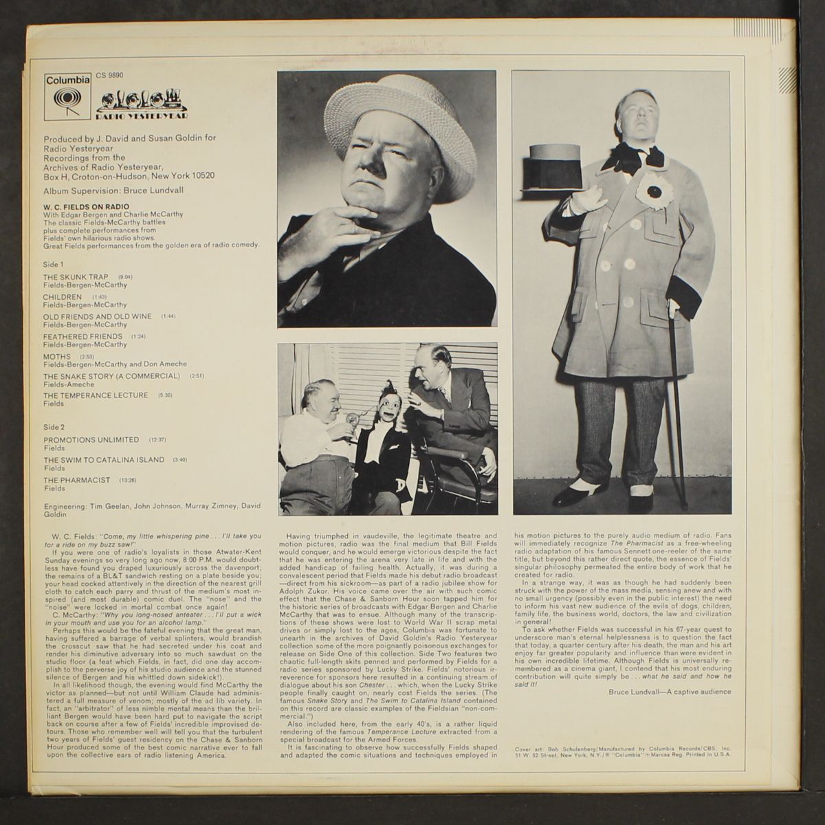 w.c. fields on radio by ORIGINAL RADIO BROADCAST