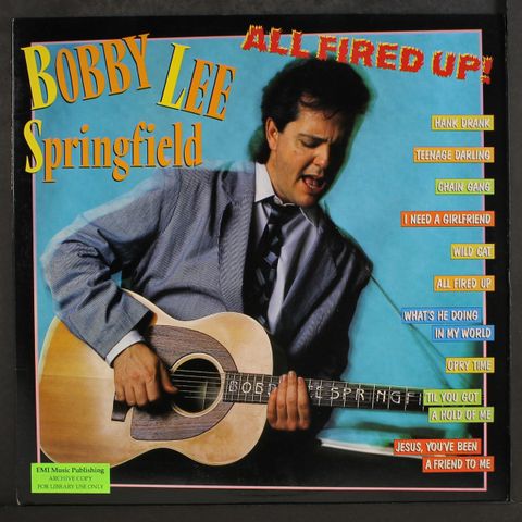BOBBY LEE SPRINGFIELD