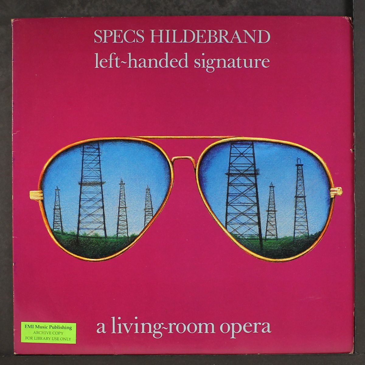 Left-handed Signature by SPECS HILDEBRAND | RBM