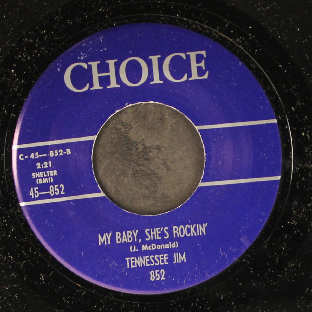 hold me tight / my baby she's rockin' by TENNESSEE JIM