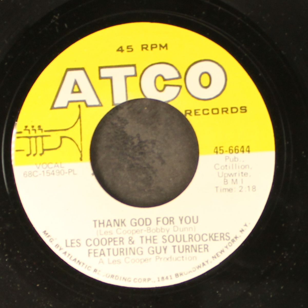 gonna have a lot of fun / thank god for you by LES COOPER