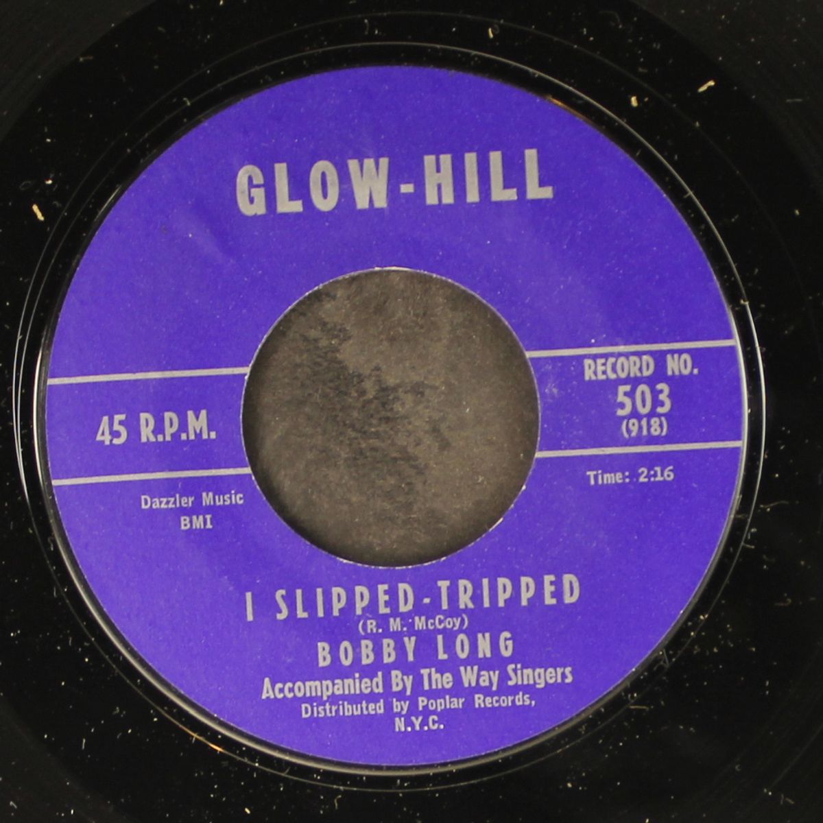 don't you run / i slipped-tripped by BOBBY LONG