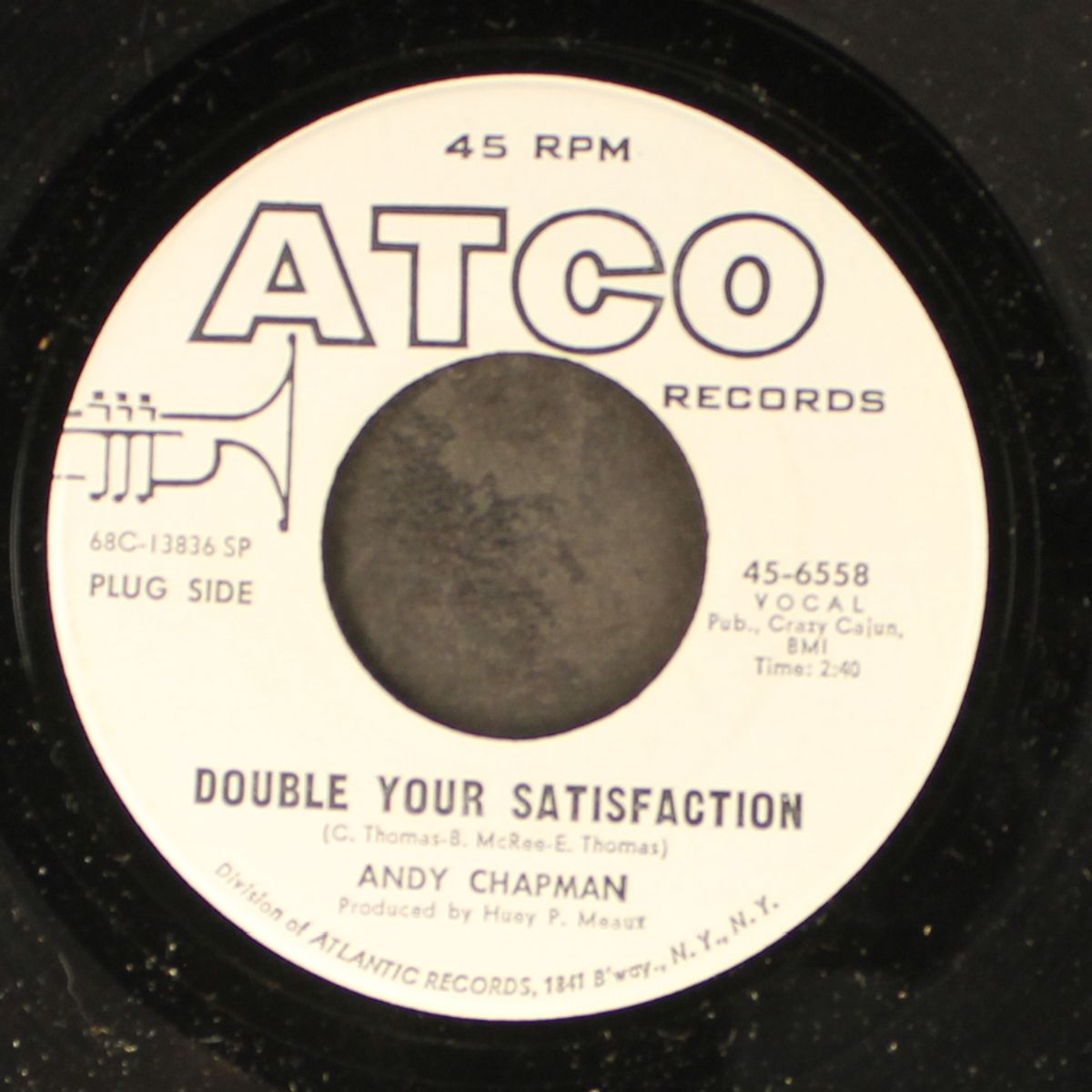 happy is the man / double your satisfaction by ANDY CHAPMAN