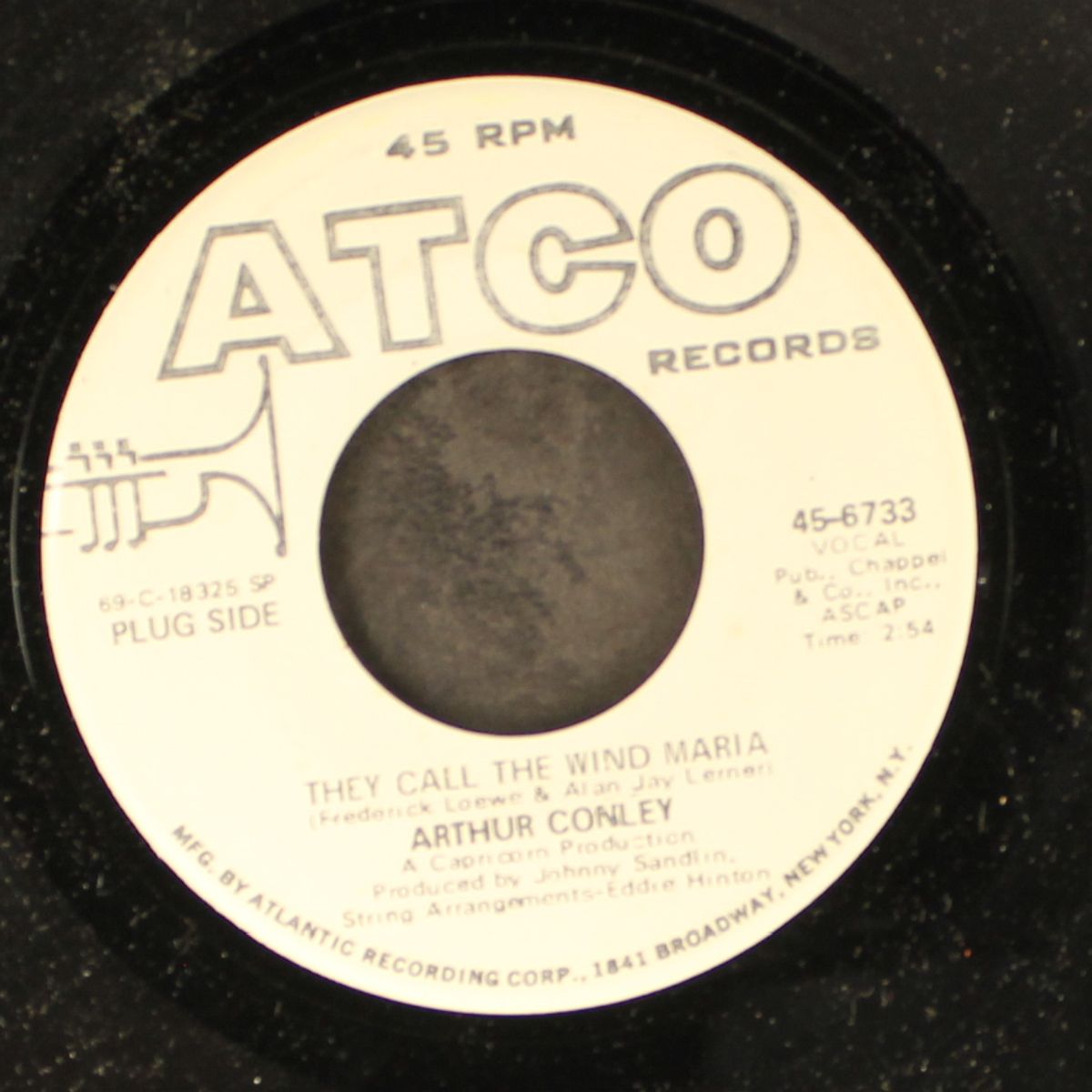 they call the wind maria / hurt by ARTHUR CONLEY