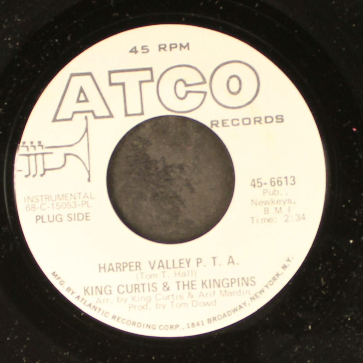 harper valley p.t.a. / makin' hey by KING CURTIS