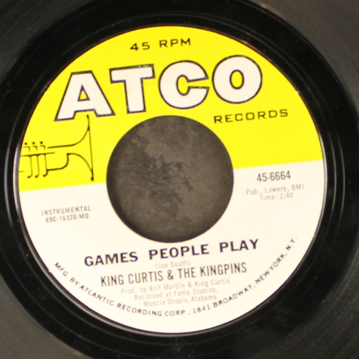 foot pattin' part 2 / games people play by KING CURTIS