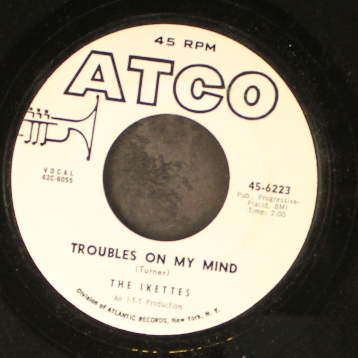 troubles on my mind / come on and truck by IKETTES