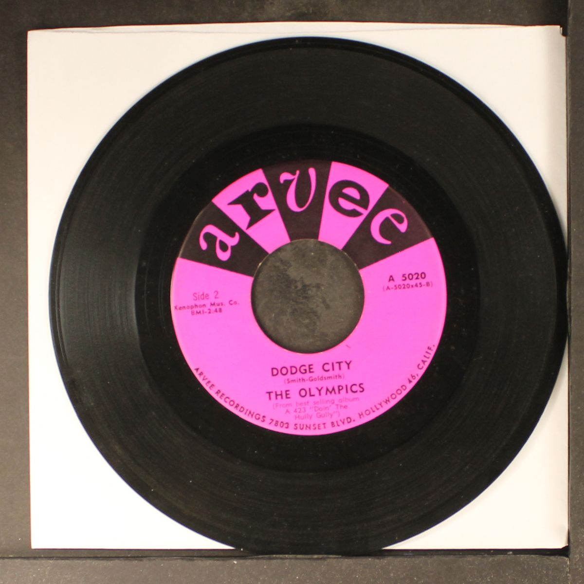 dance by the light of the moon / dodge city by OLYMPICS