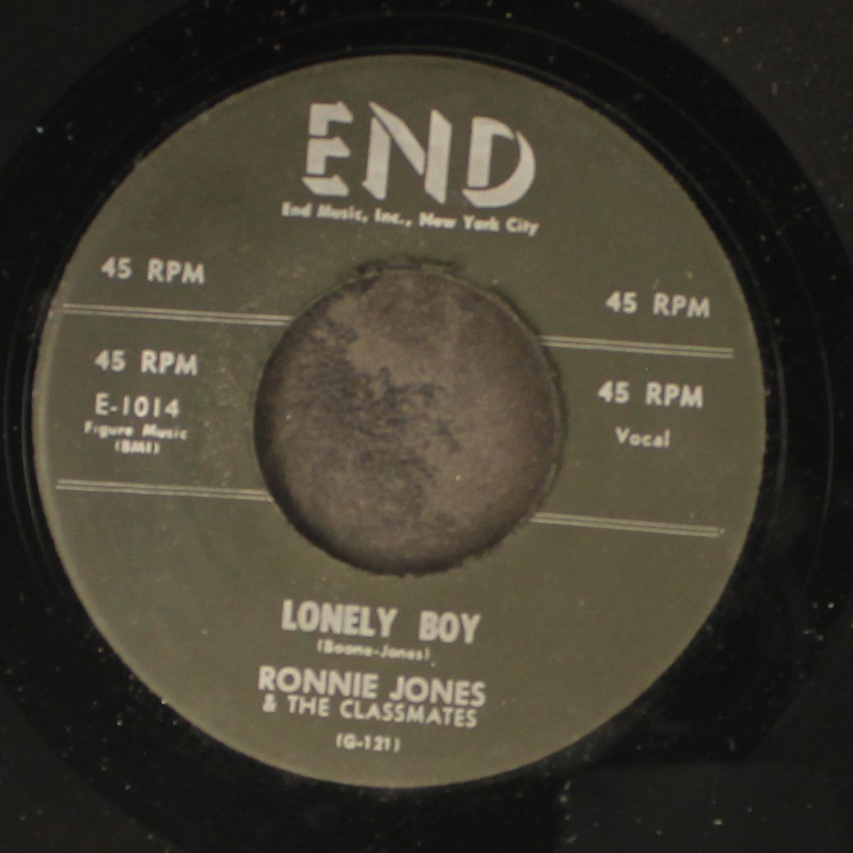 lonely boy / my baby crys by RONNIE JONES & CLASSMATES