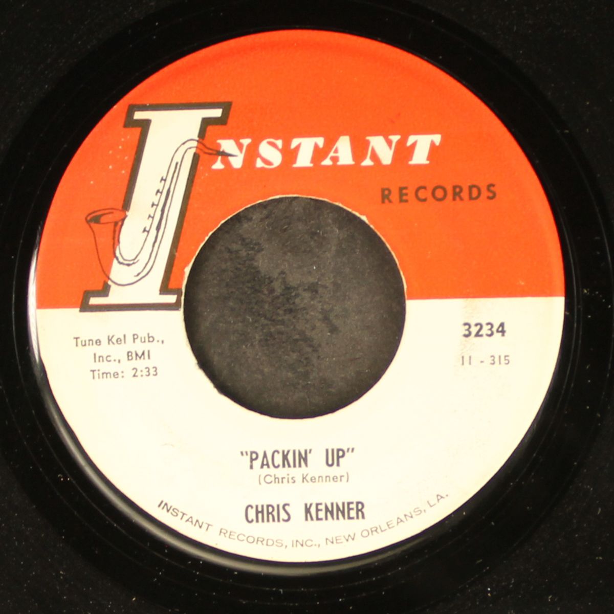packin' up / a very true story by CHRIS KENNER