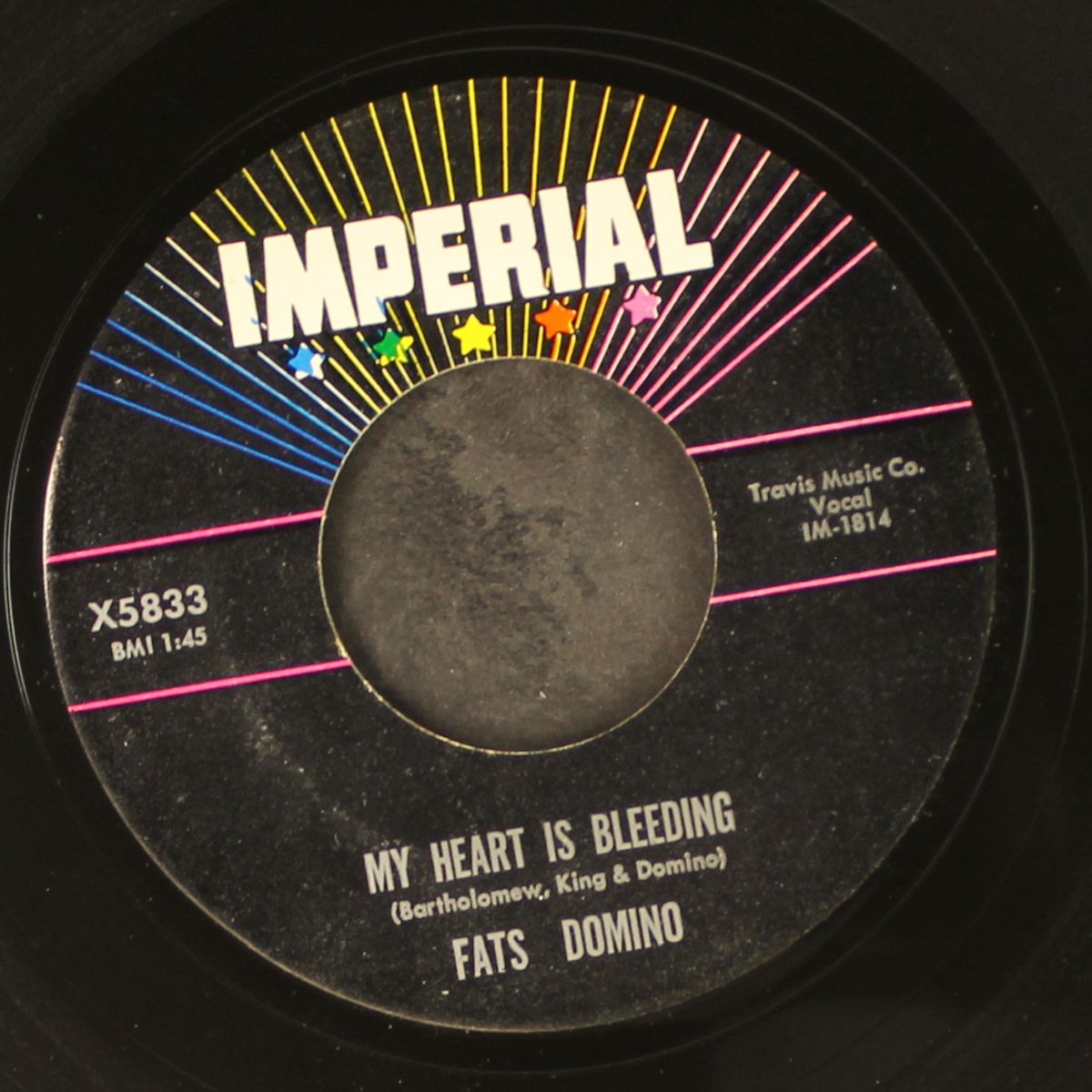 my real name / my heart is bleeding by FATS DOMINO