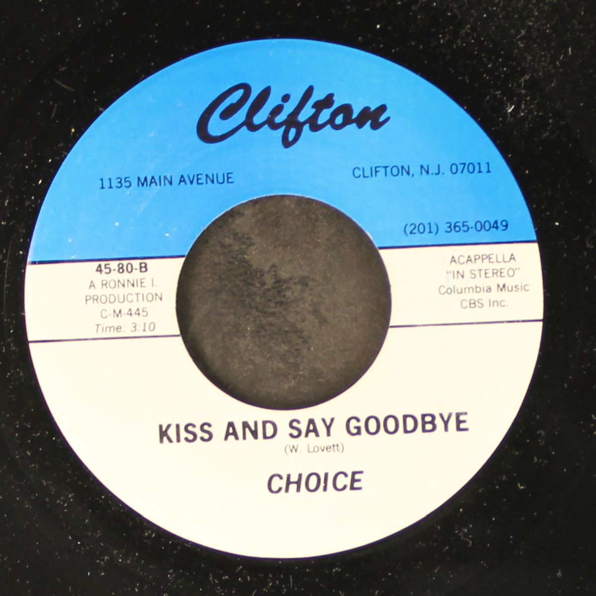 mr. rock and roll / kiss and say goodbye by CHOICE
