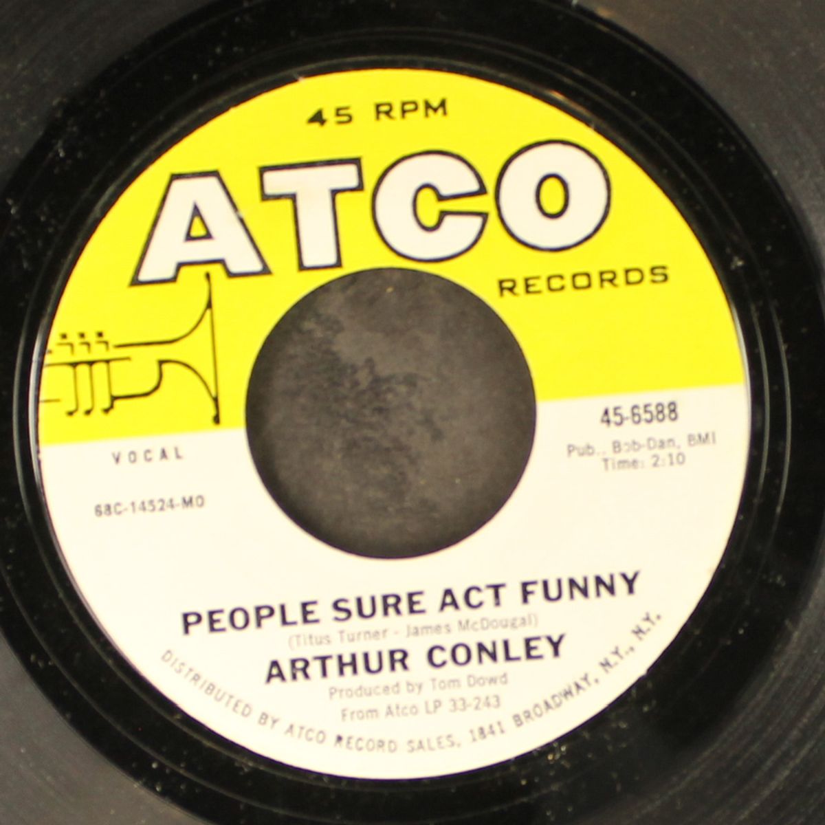 people sure act funny / burning fire by ARTHUR CONLEY