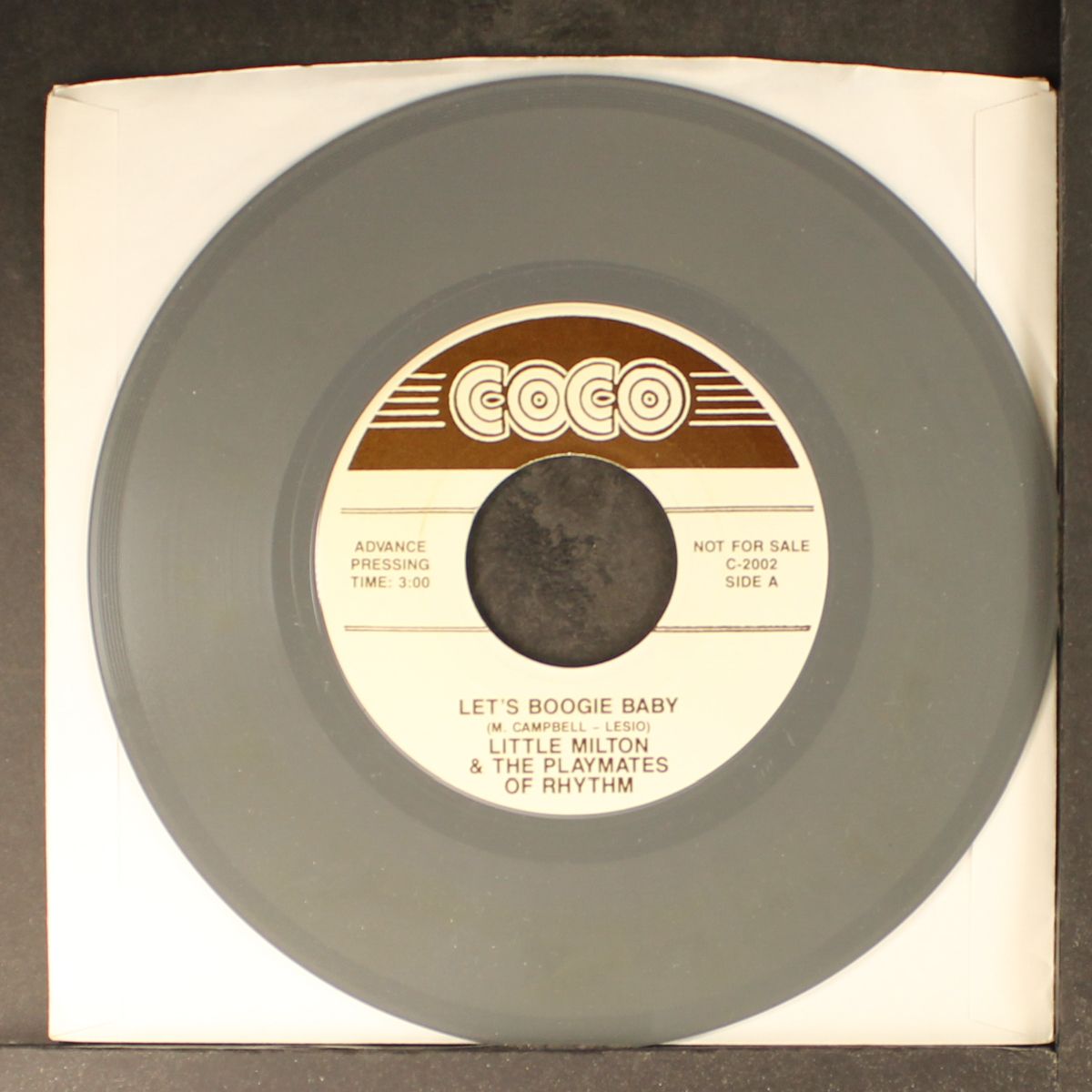 let's boogie baby / my pillow by LITTLE MILTON & PLAYMATES / NUMBERS