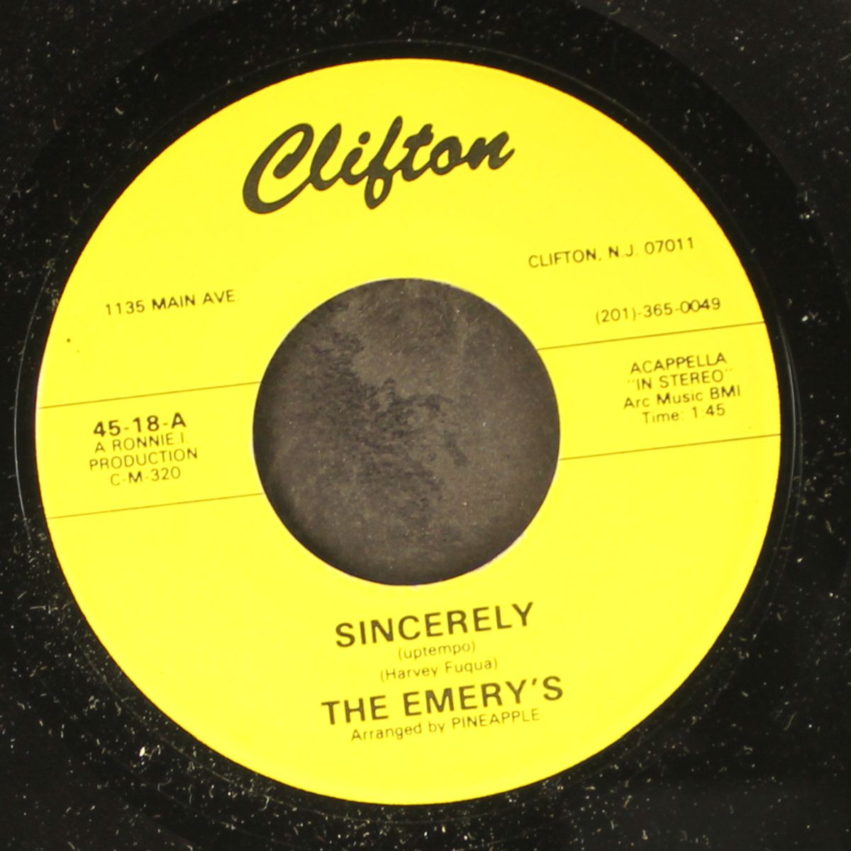 sincerely / sweeter than by EMERY'S