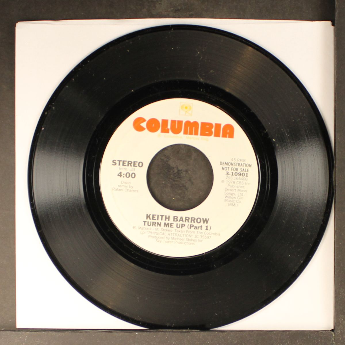 turn me up, part 1 / mono by KEITH BARROW