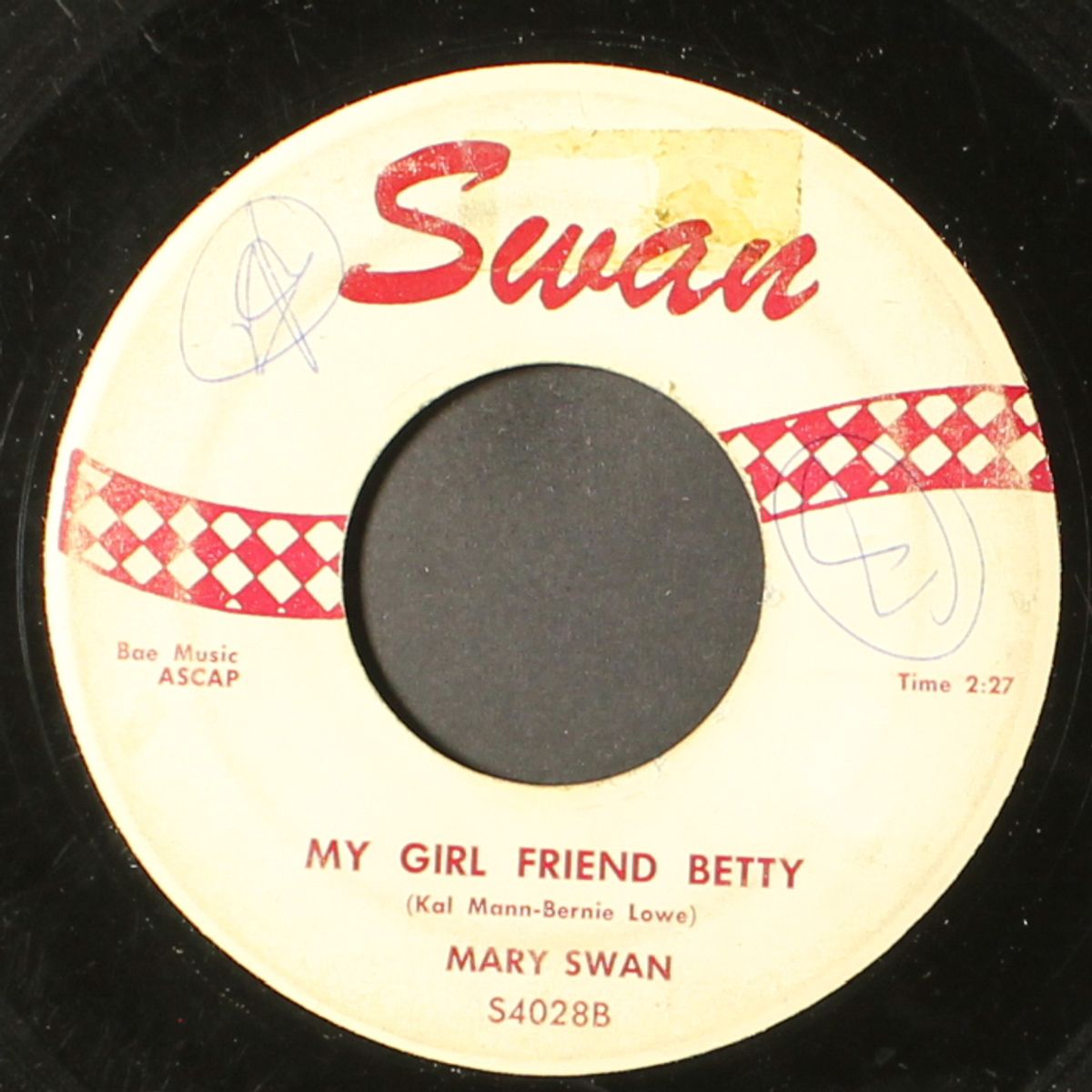 prisoner of love / my girl friend betty by MARY SWAN