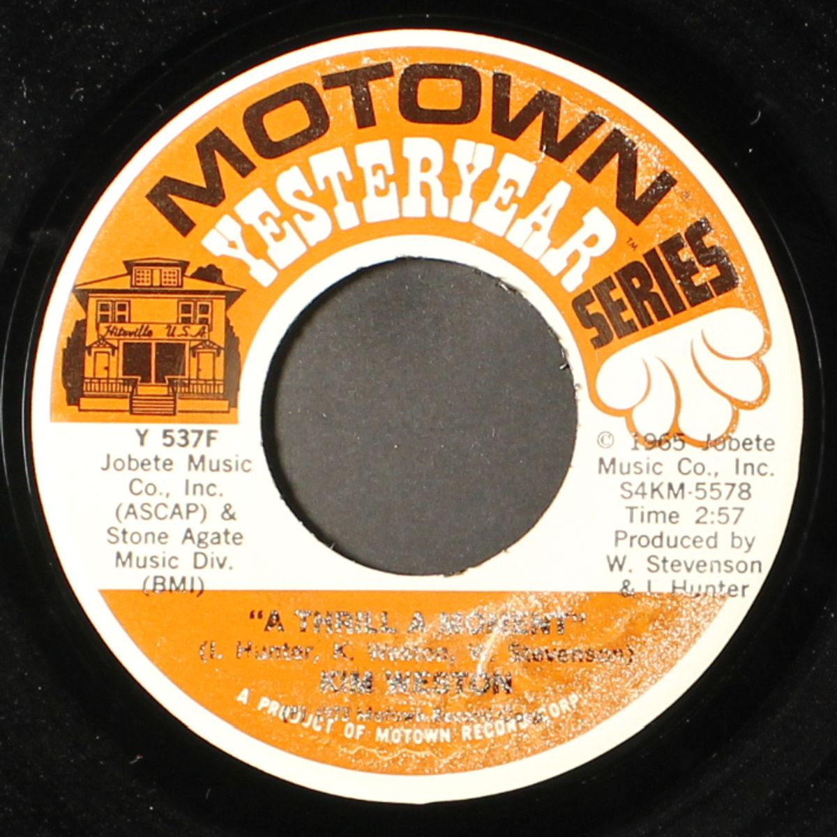 take me in your arms (rock me a little while) / a thrill a moment by KIM WESTON