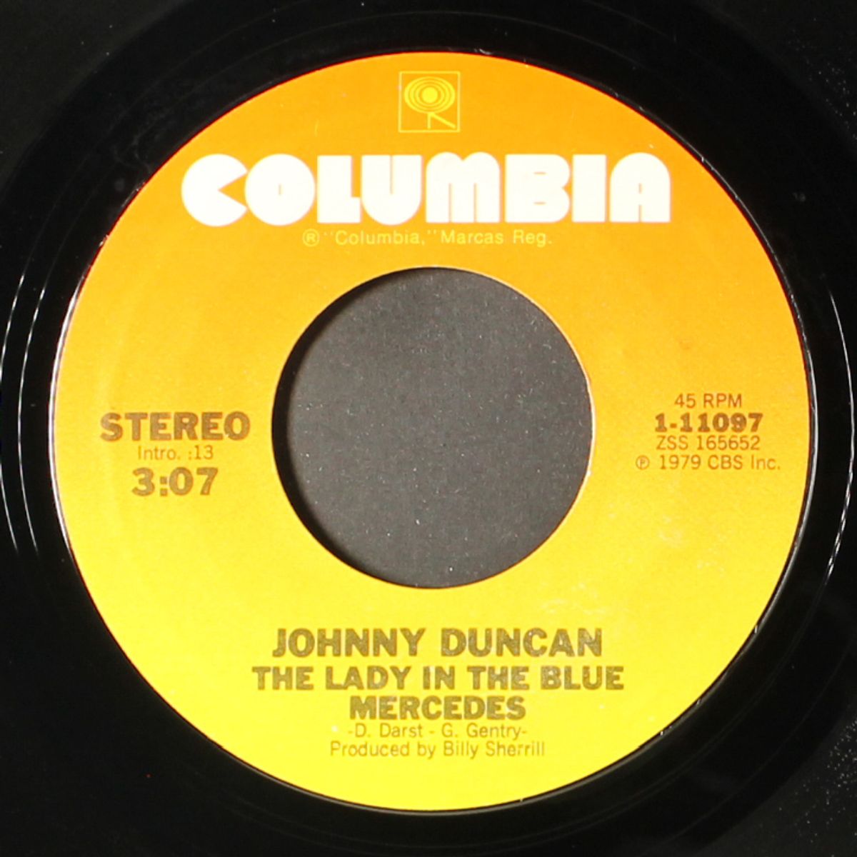 too far gone / the lady in the blue mercedes by JOHNNY DUNCAN
