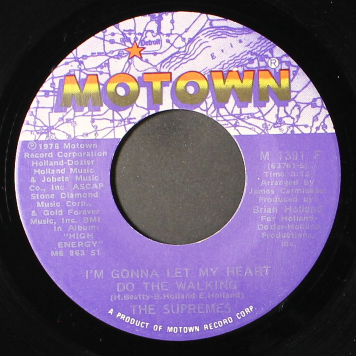 i'm gonna let my heart do the walking / early morning love by SUPREMES