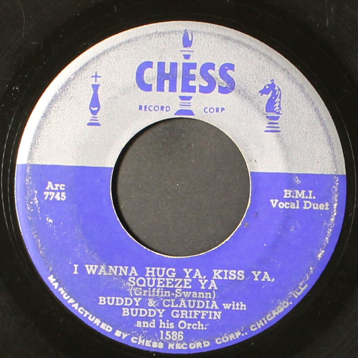 i wanna hug ya, kiss ya, squeeze ya / please come back to me by CLAUDIA SWANN