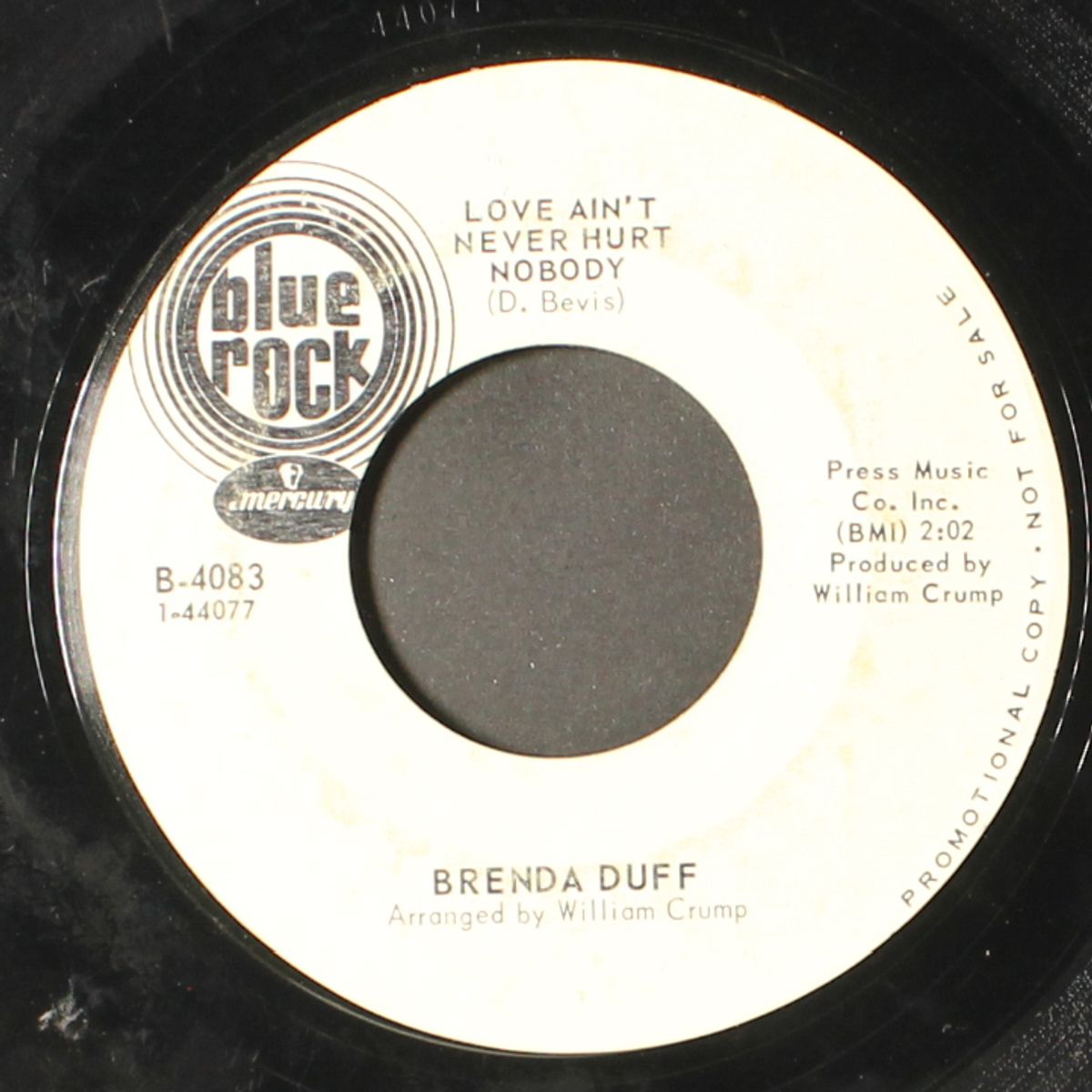 love ain't never hurt nobody / left in love alone by BRENDA DUFF