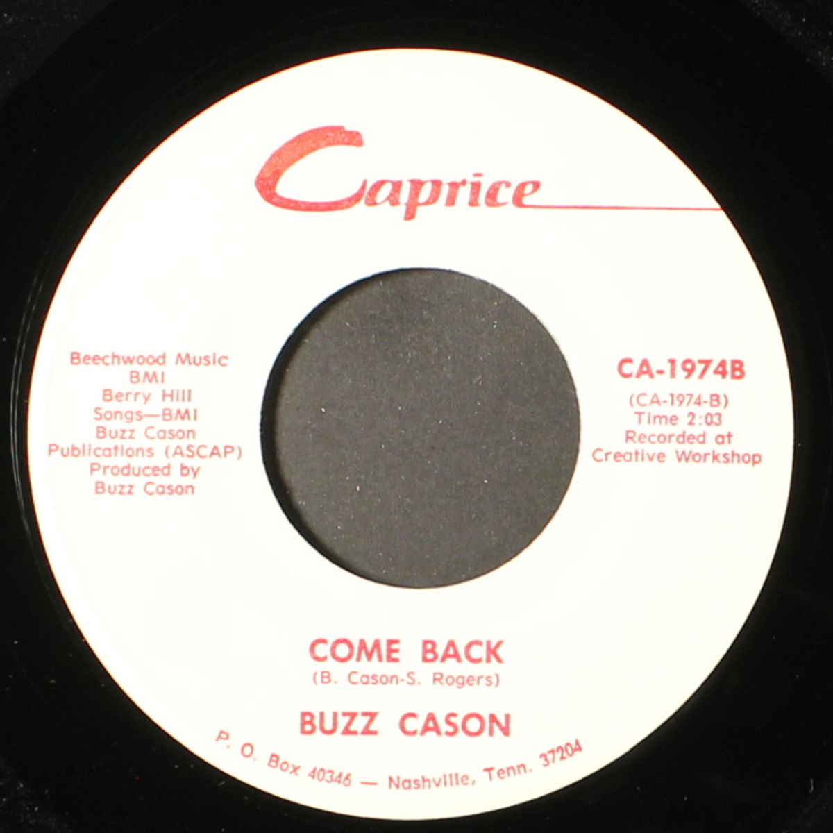 race drivin' man by BUZZ CASON