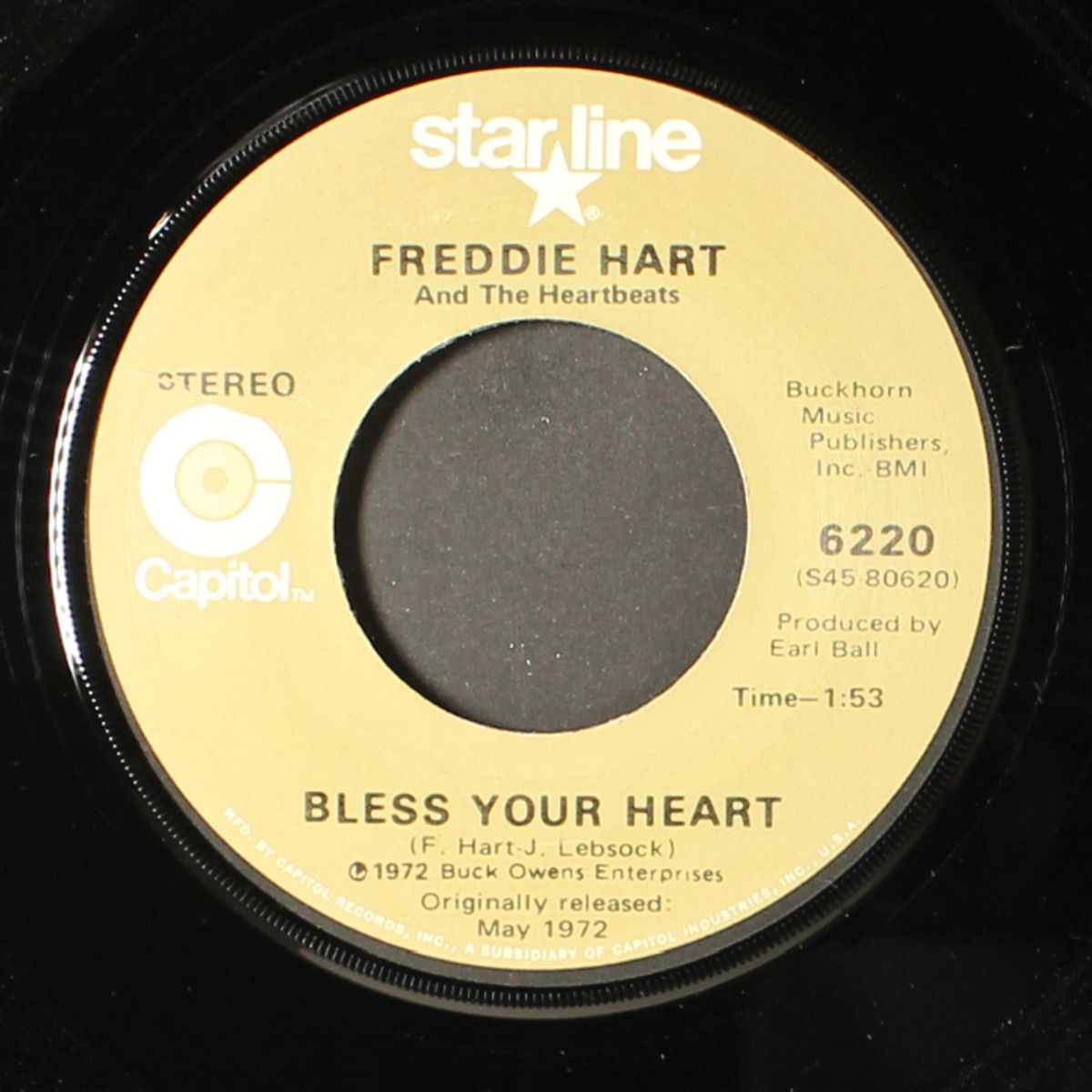 bless your heart / my hang-up is you by FREDDIE HART