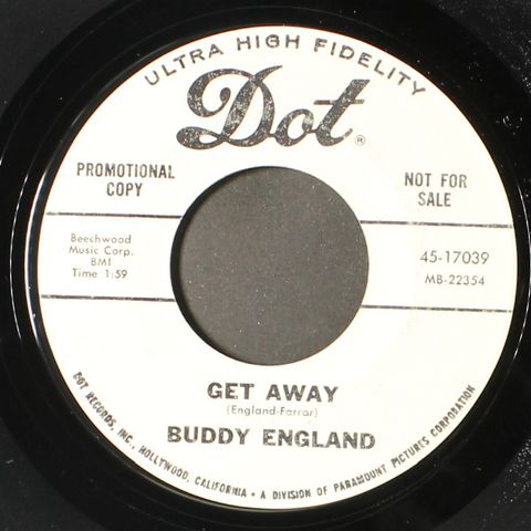 BUDDY ENGLAND