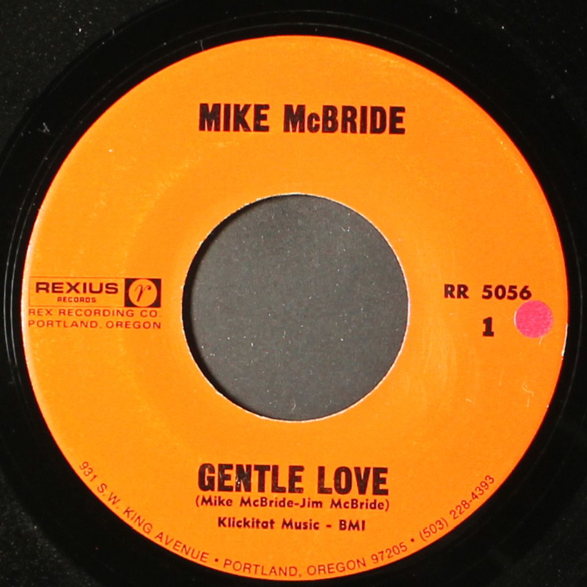 these lonely hands of mine / gentle love by MIKE MCBRIDE