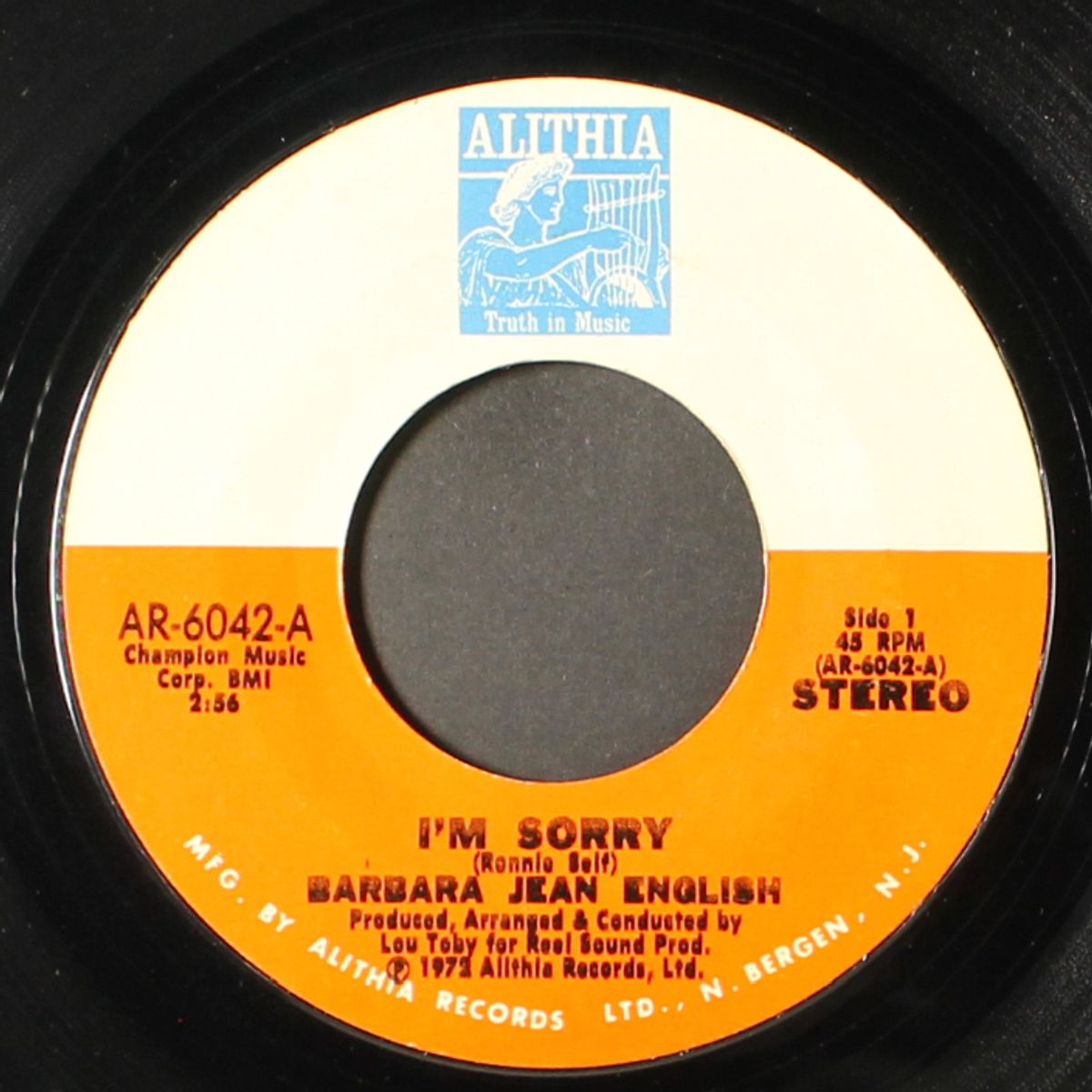 i'm sorry / lil' baby by BARBARA ENGLISH