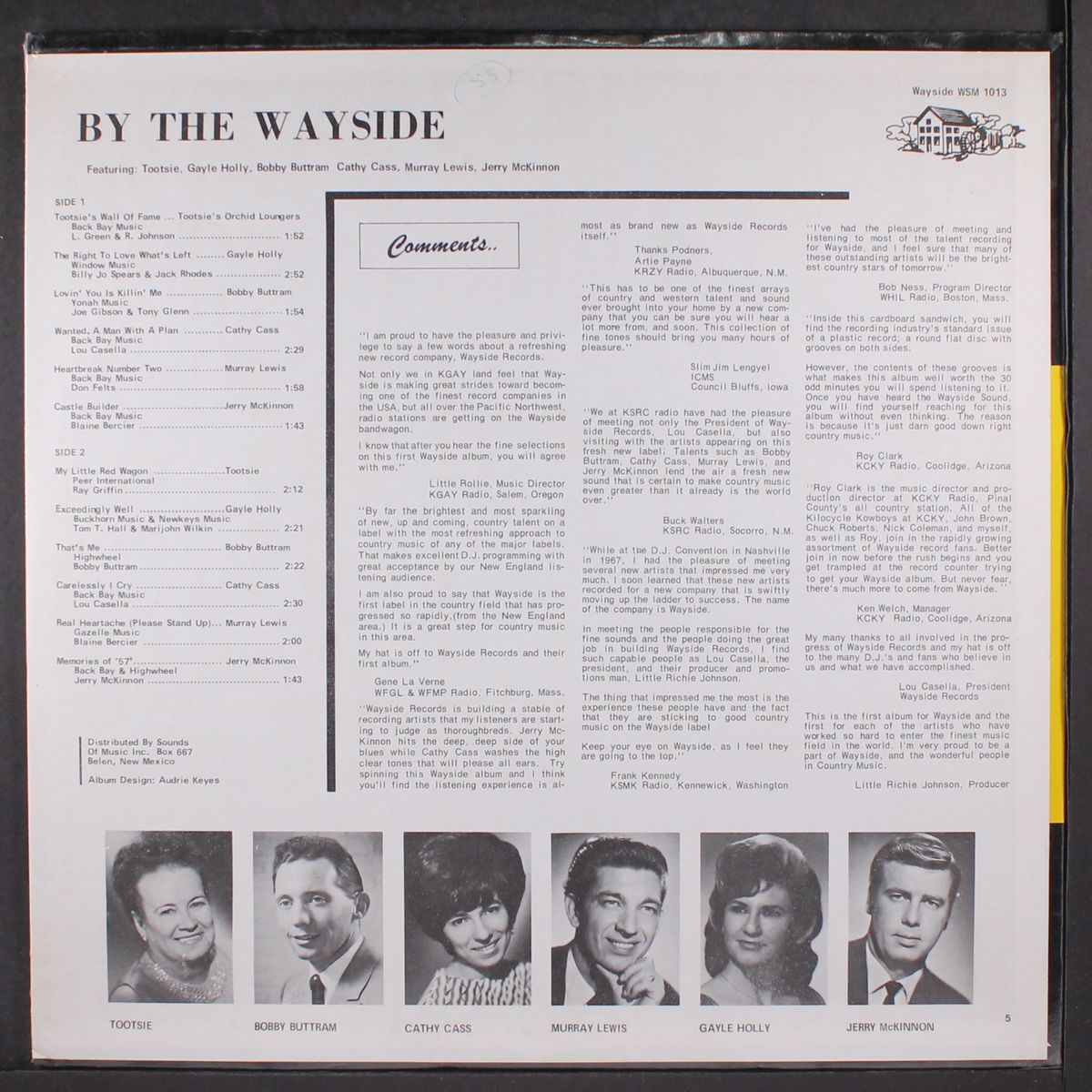 country music by the wayside by VARIOUS