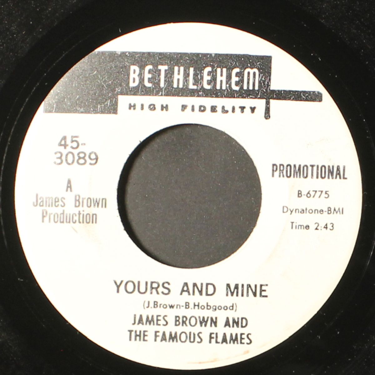 i olves you porgy / yours and mine by JAMES BROWN