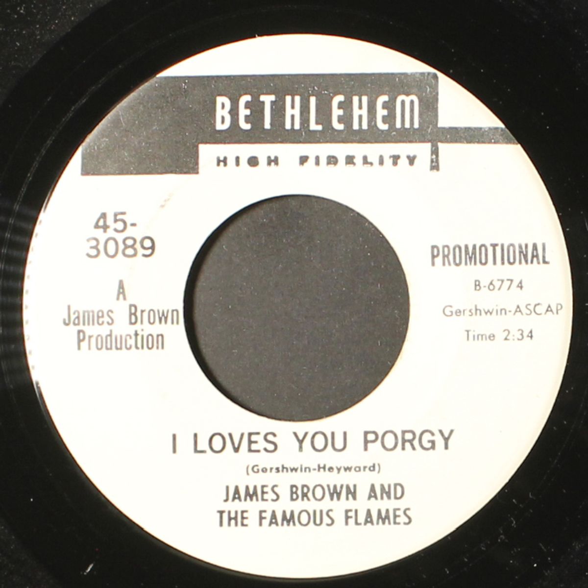 i olves you porgy / yours and mine by JAMES BROWN