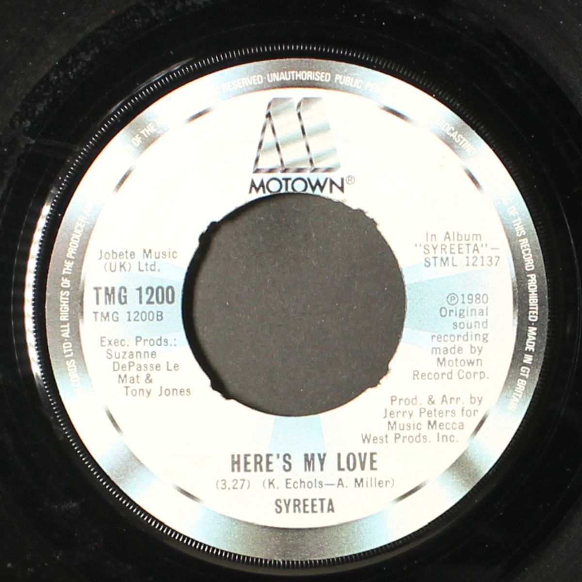 he's gone / here's my love by SYREETA